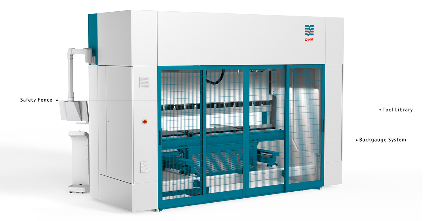 Precision bending process of the S2.100X-2600W showing premium hydraulic and electrical components