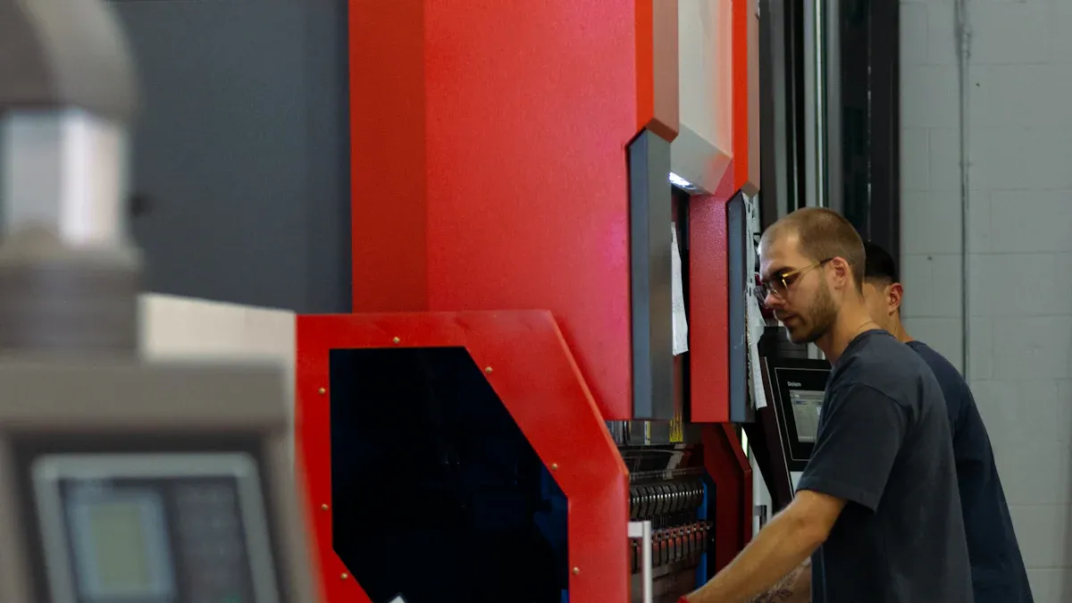 Operation modes: CNC and manual press brakes